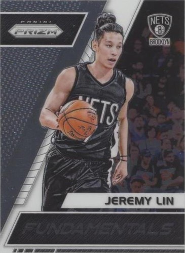 Jeremy Lin 2024-25 Prizm China Lotus Sensational Signatures