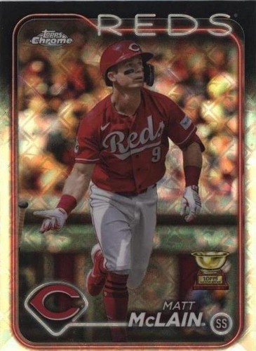 2024 Topps Chrome Logofractor Edition - Matt McLain #48