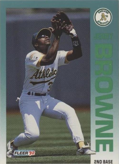 1992 Fleer Update - Jerry Browne #U-47