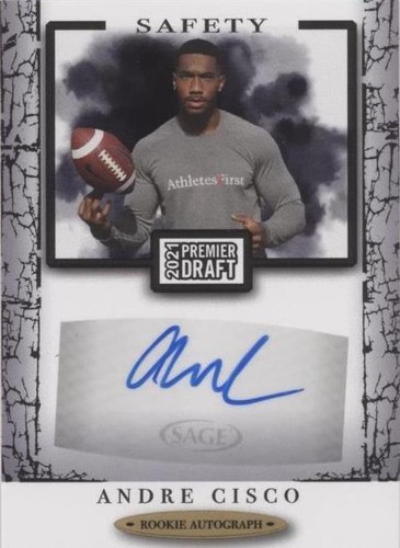 2021 Sage Premier Draft Andre Cisco #A19
