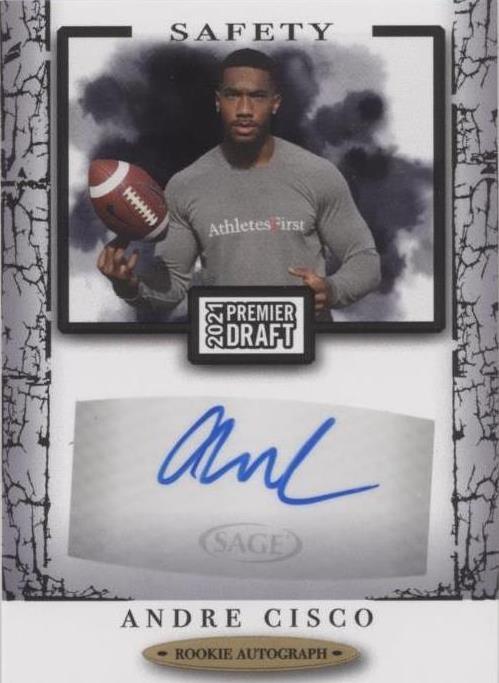 2021 Sage Premier Draft Andre Cisco #A19