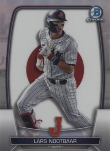 2023 Bowman Chrome WBC Flag GOLD Refractor /50 Lars Nootbaar 2023 Bowman Chrome WBC Flag GOLD Refractor /50 Lars Nootbaar