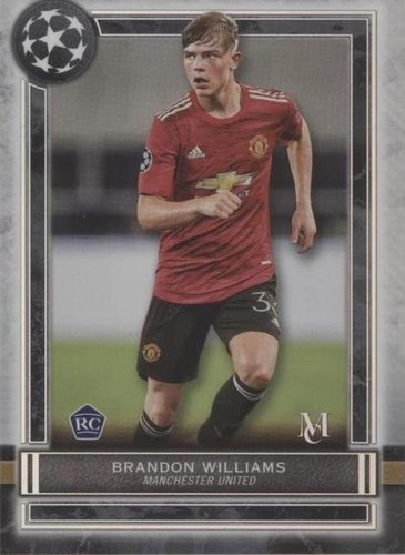 2020-21 Topps Museum Collection UCL Brandon Williams #72