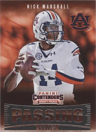 2015 Panini Contenders Draft Picks Nick Marshall #15