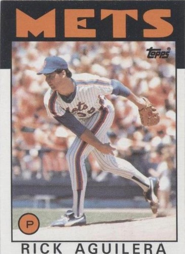 1986 Topps - Rick Aguilera #599