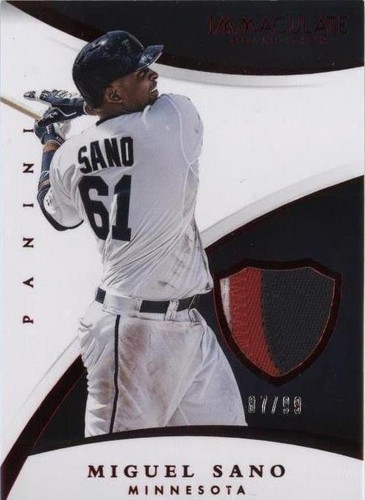 2015 Panini Immaculate Collection - Miguel Sanó #78