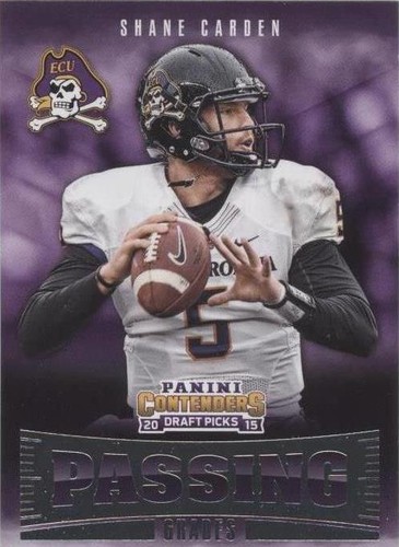 2015 Panini Contenders Draft Picks Shane Carden #5