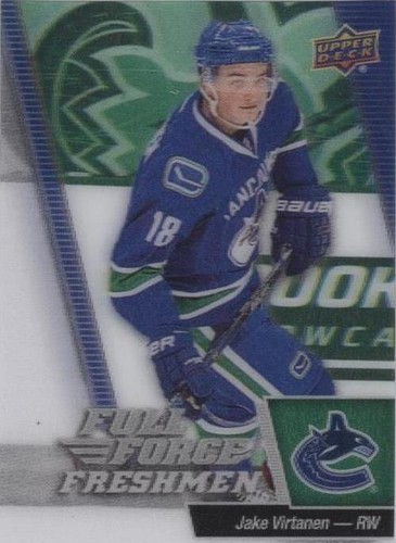2015-16 Upper Deck Full Force - Jake Virtanen #123