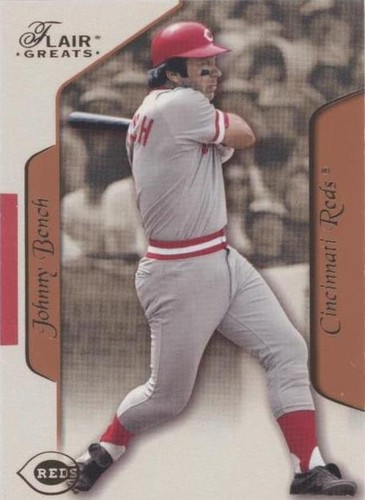 2003 Flair Greats - Johnny Bench #5