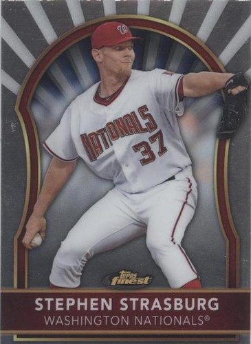 2011 Topps Finest - Stephen Strasburg #59