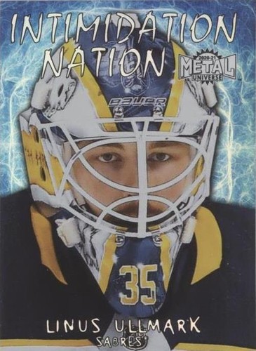 2020-21 Skybox Metal Universe - Linus Ullmark #IN-19