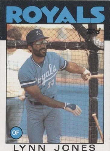 1986 Topps - Lynn Jones #671