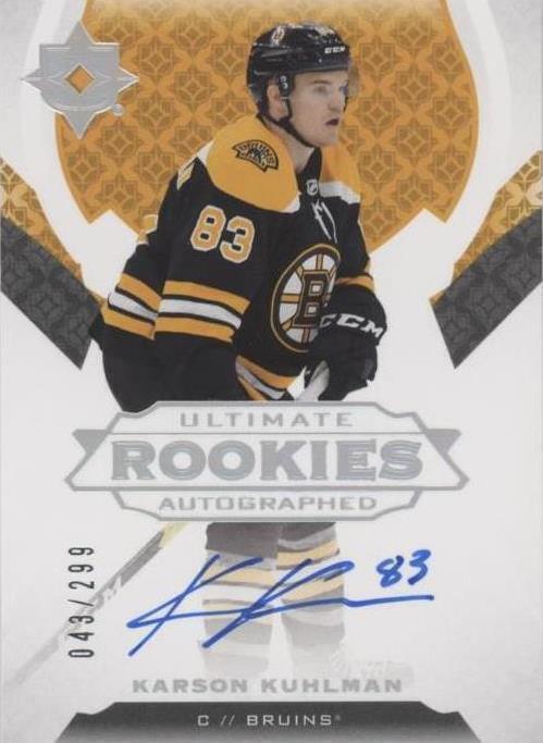 2019-20 Upper Deck Ultimate Collection - Karson Kuhlman #130