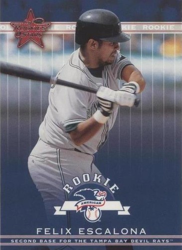 2002 Leaf Rookies & Stars - Felix Escalona #312