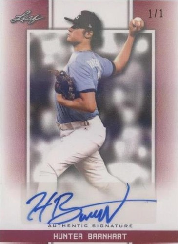 2019 Leaf Perfect Game National Showcase - Hunter Barnhart #BA-HB1