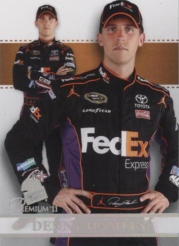 2011 Press Pass Premium - Denny Hamlin #62