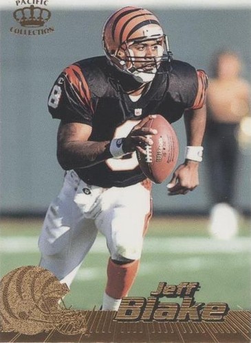 1996 Pacific Crown Collection Jeff Blake #100