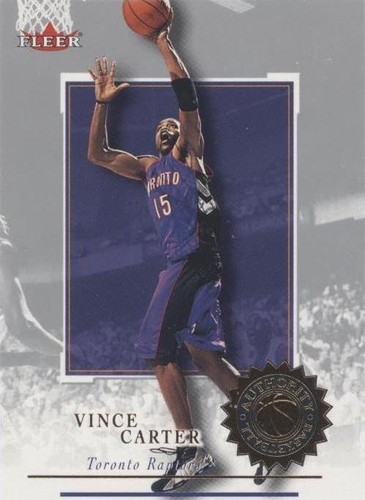 2000-01 Fleer Authority - Vince Carter #30