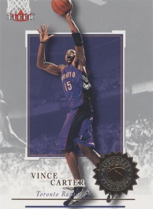 2000-01 Fleer Authority — Винс Картер No30