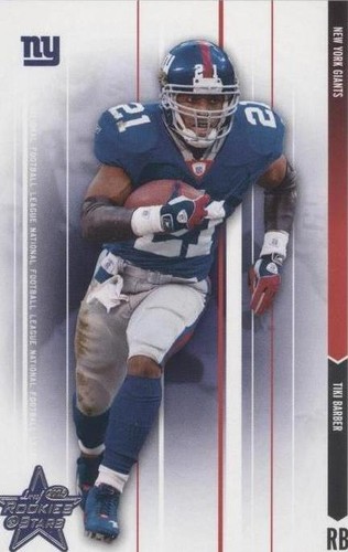 2003 Leaf Rookies & Stars Tiki Barber #60