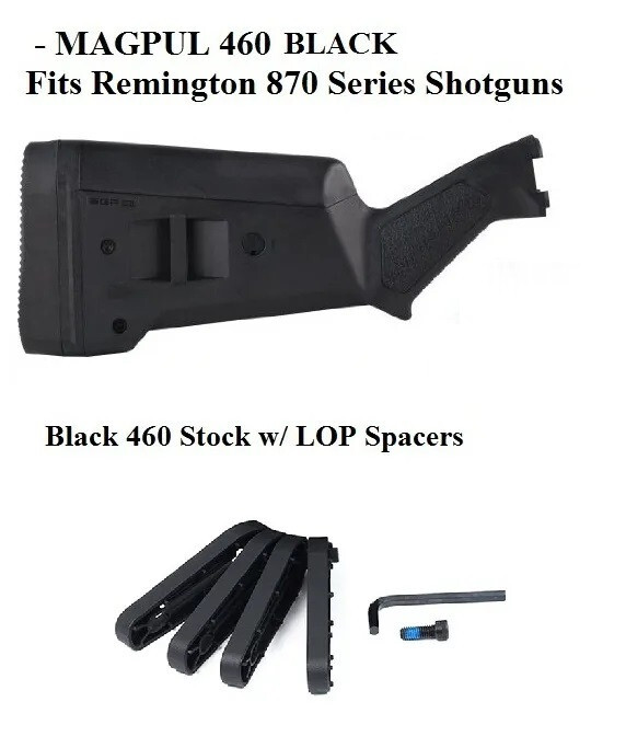 Magpul MAG460-BLK SGA Shotgun Stock for Remington 870