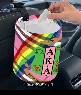 Alpha Kappa Alpha  Multi Small  Trash Bag