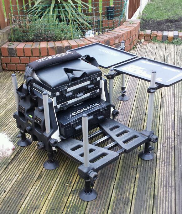 Colmic fishing seat box in Swallownest, South Yorkshire Gumtree