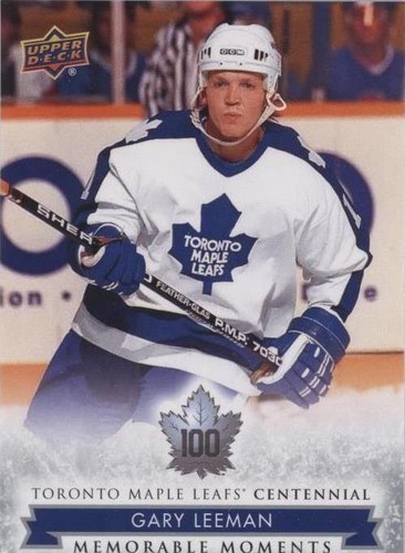 2017 Upper Deck Toronto Maple Leafs Centennial - Gary Leeman #189