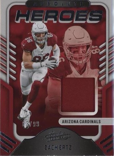 2022 Panini Absolute Zach Ertz #AH-25