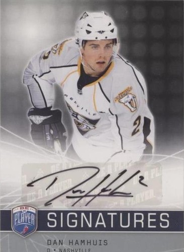 2008-09 Upper Deck Be a Player - Dan Hamhuis #S-DH