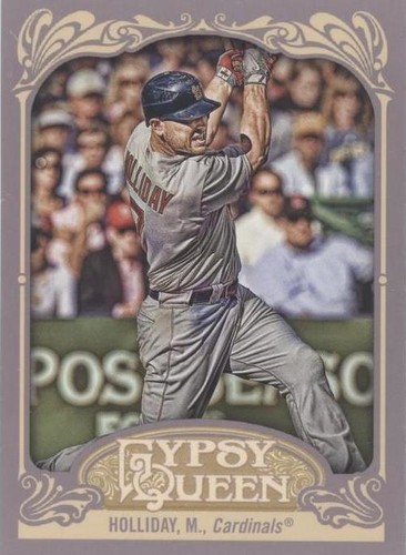 2012 Topps Gypsy Queen - Matt Holliday #55