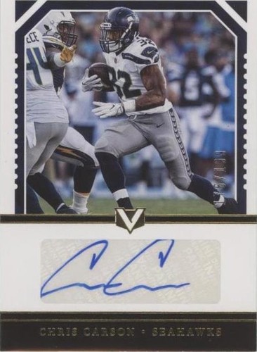 2017 Panini Vertex Chris Carson #VS-CC