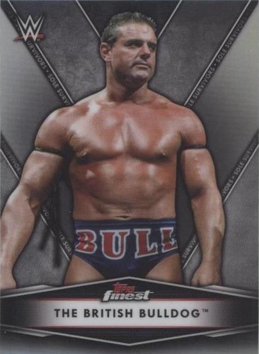 2021 Topps Finest WWE - The British Bulldog #SS-10