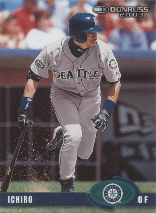 TOPPS DONRUSS Baseball MLB Ichiro イチロー① 2003 Donruss Ichiro Suzuki #180 Seattle Mariners | eBay