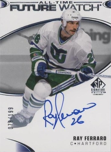2020-21 Upper Deck SP Signature Edition Legends - Ray Ferraro #359