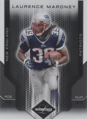 2007 Leaf Limited Laurence Maroney #60