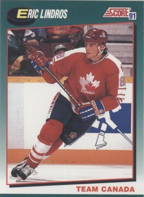1991-92 Score Rookie and Traded - Eric Lindros #88T