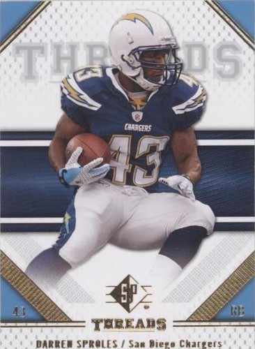2009 SP Threads Darren Sproles #24