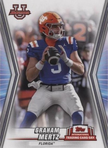 2023 Topps International Trading Card Day Graham Mertz #NTCD-BF7
