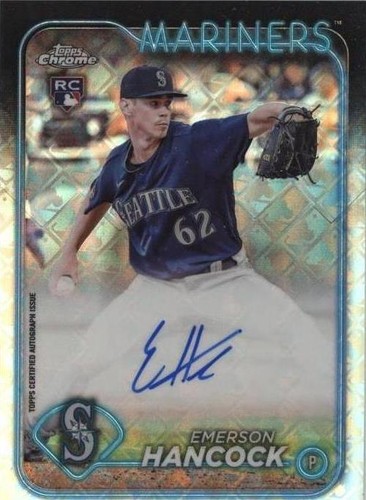 2024 Topps Chrome Logofractor Edition - Emerson Hancock #RCA-EH