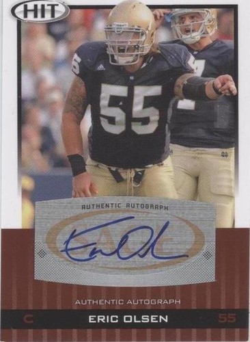 2010 SAGE Hit Eric Olsen #A37