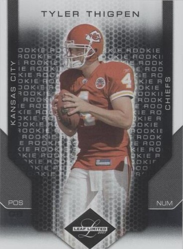 2007 Leaf Limited Tyler Thigpen #234
