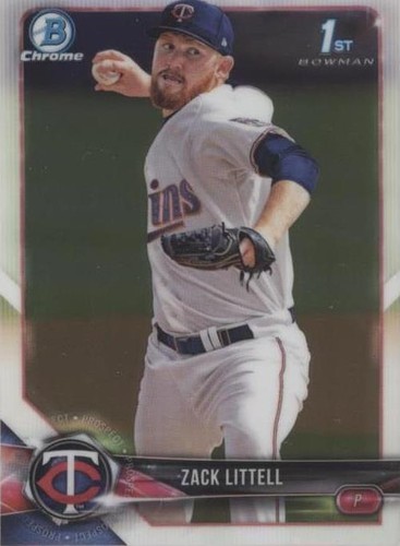 2018 Bowman - Zack Littell #BCP101