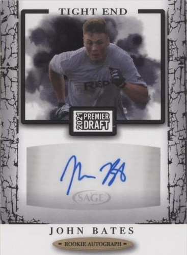 2021 Sage Premier Draft John Bates #A138