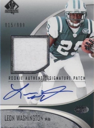 2006 SP Authentic Leon Washington #242