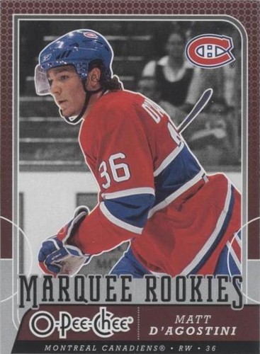 2008-09 O-Pee-Chee - Matt D'Agostini #523