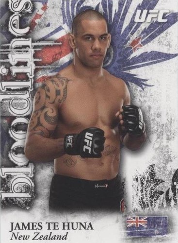 2012 Topps UFC Bloodlines - James Te Huna #BL-JT