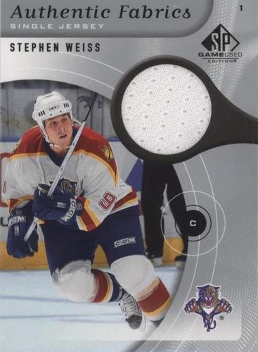 2005-06 SP Game Used Edition - Stephen Weiss #AF-SW