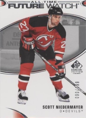 2020-21 Upper Deck SP Signature Edition Legends - Scott Niedermayer #400