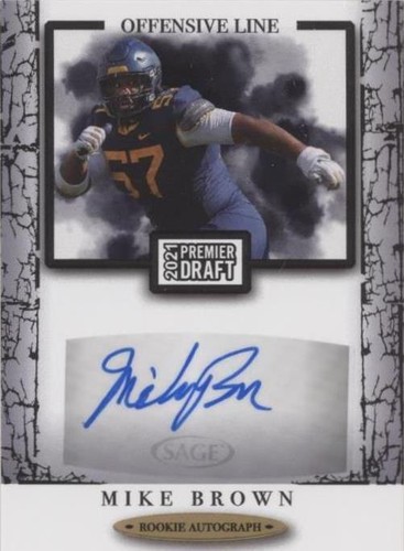 2021 Sage Premier Draft Mike Brown #A56
